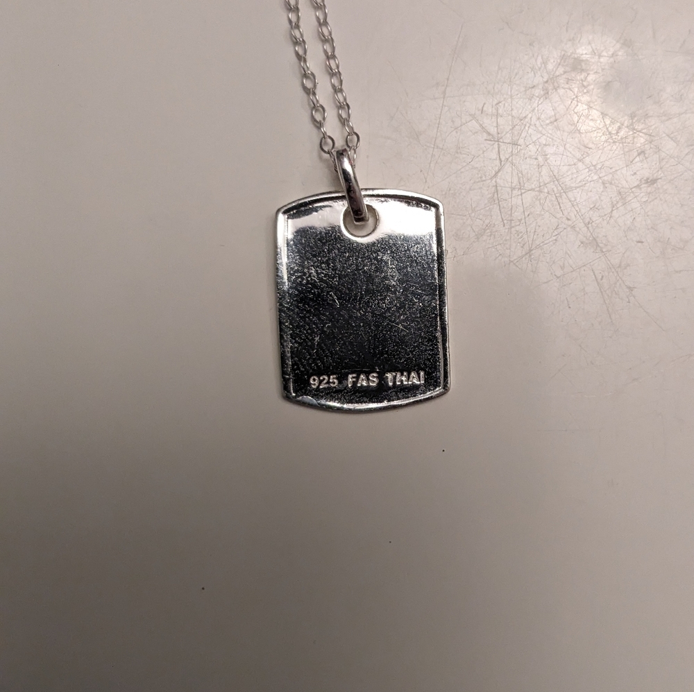Pure 925 sterling silver necklace